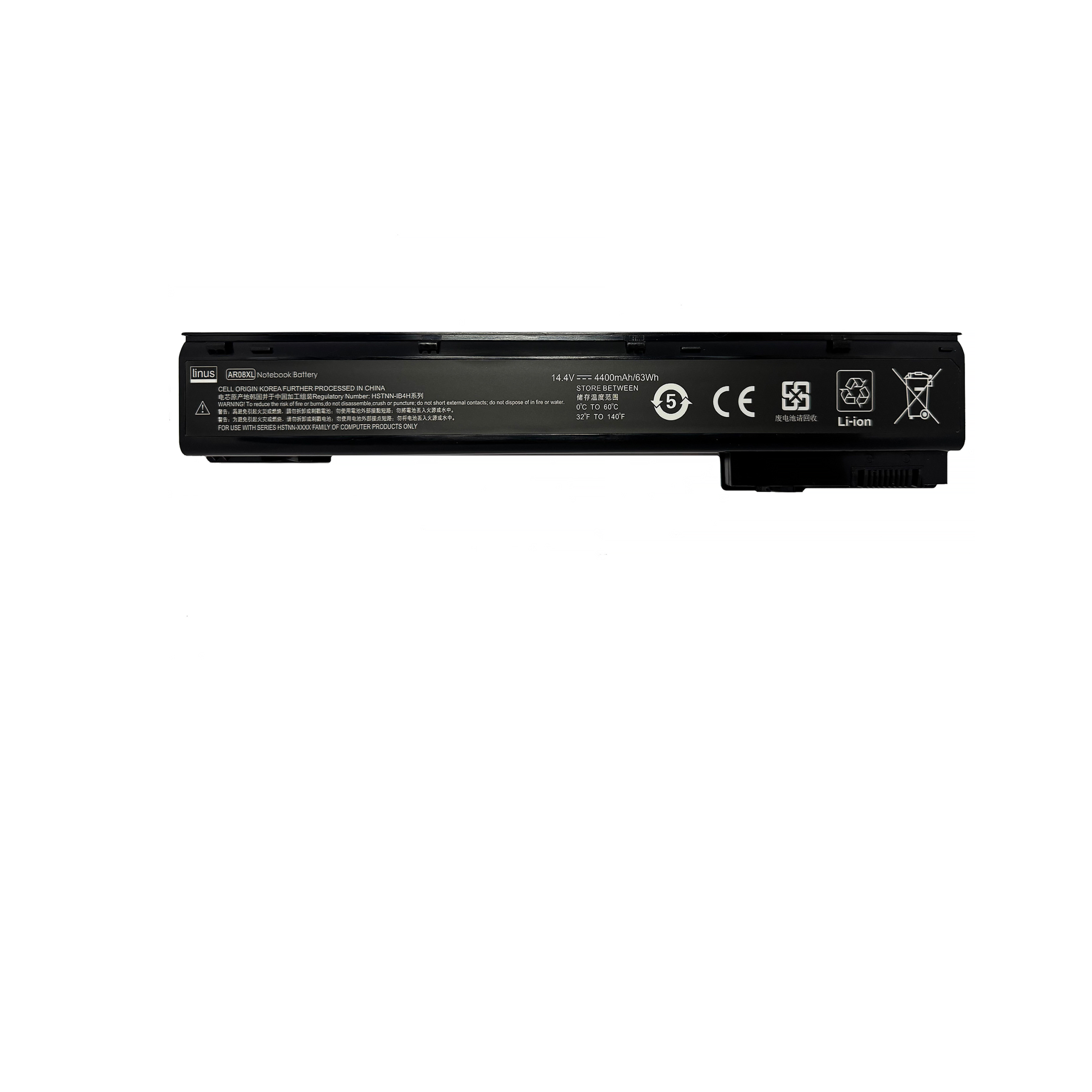 102001014 HP BATTERY ZedBook15 G1 AR08 4400mah - Image 1