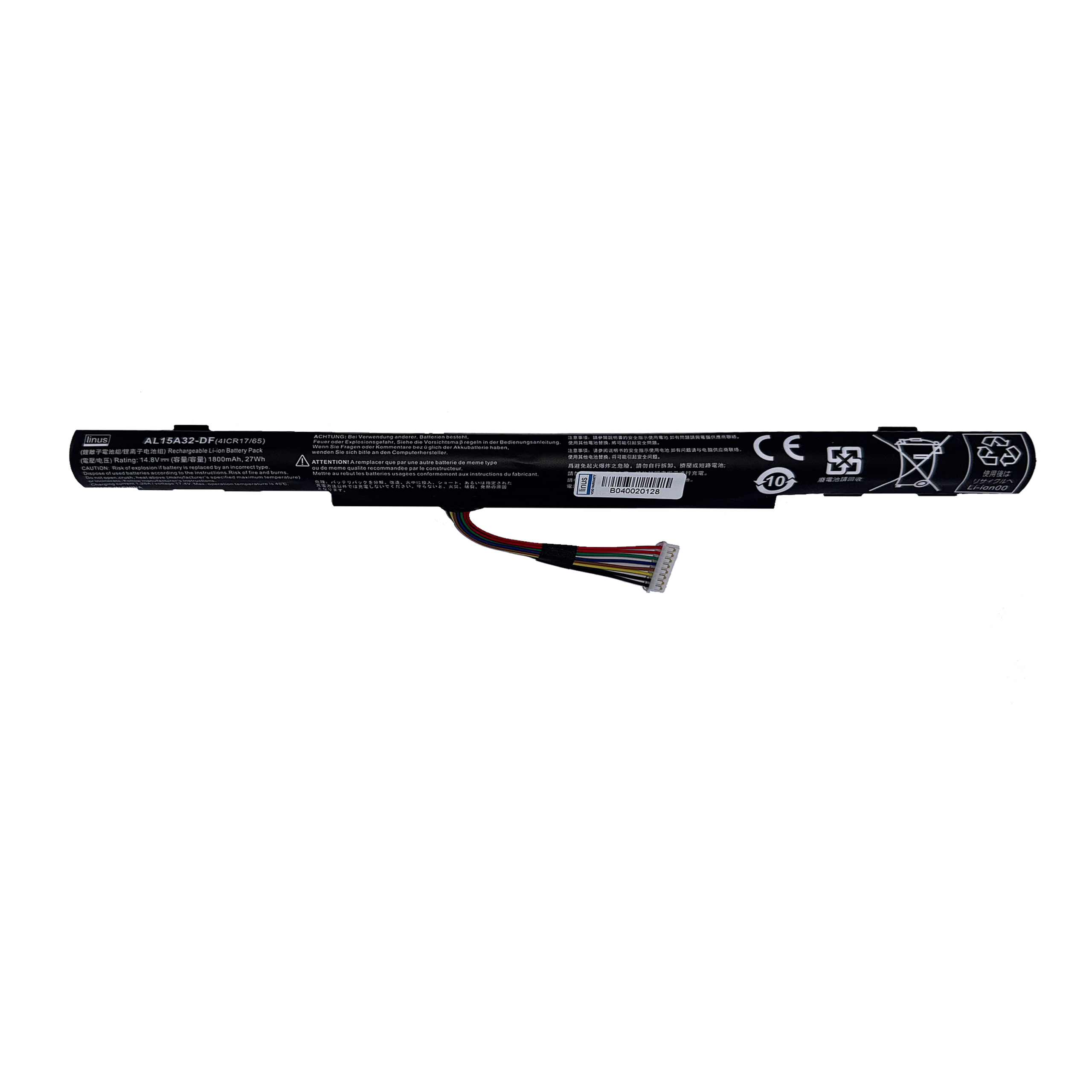 102004002 ACER BATTERY ASPIRE al15a32 E5-573G 4 CELL 1800MAH - Image 1