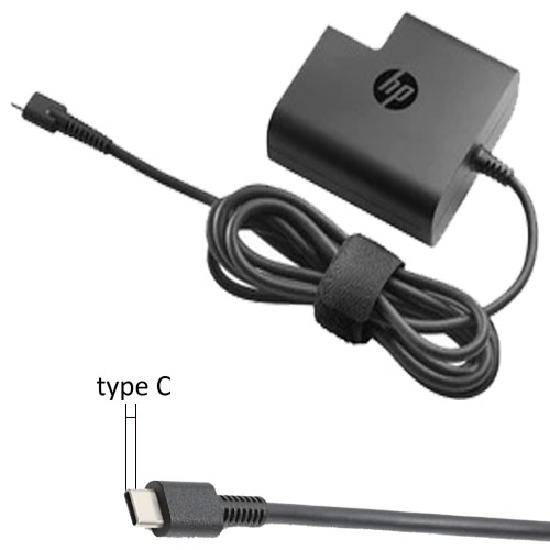 5001 HP Adapter 20V 3.25A TYPE-C SQUARE 65W - Image 1