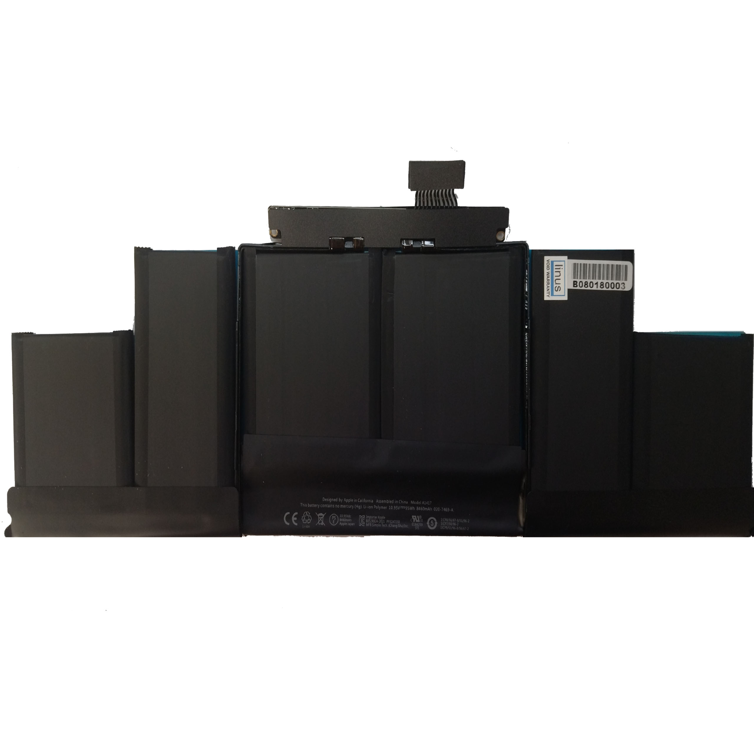 8018 APPLE BATTERY 1417/1398 2013 8460MAH - Image 1