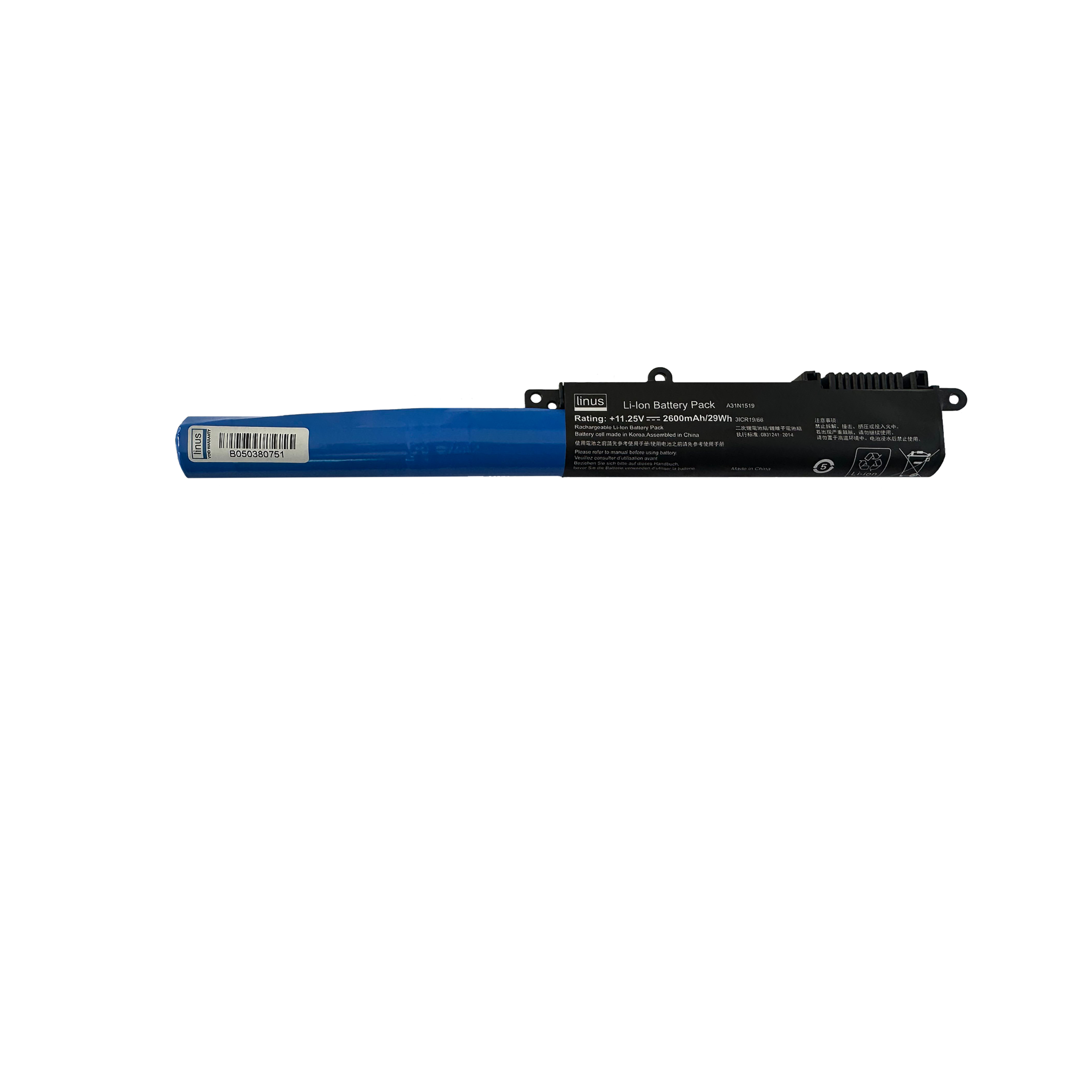 Untitled-1 باتري ايسوس ASUS BATTERY X540 A31N1519 2600MAH