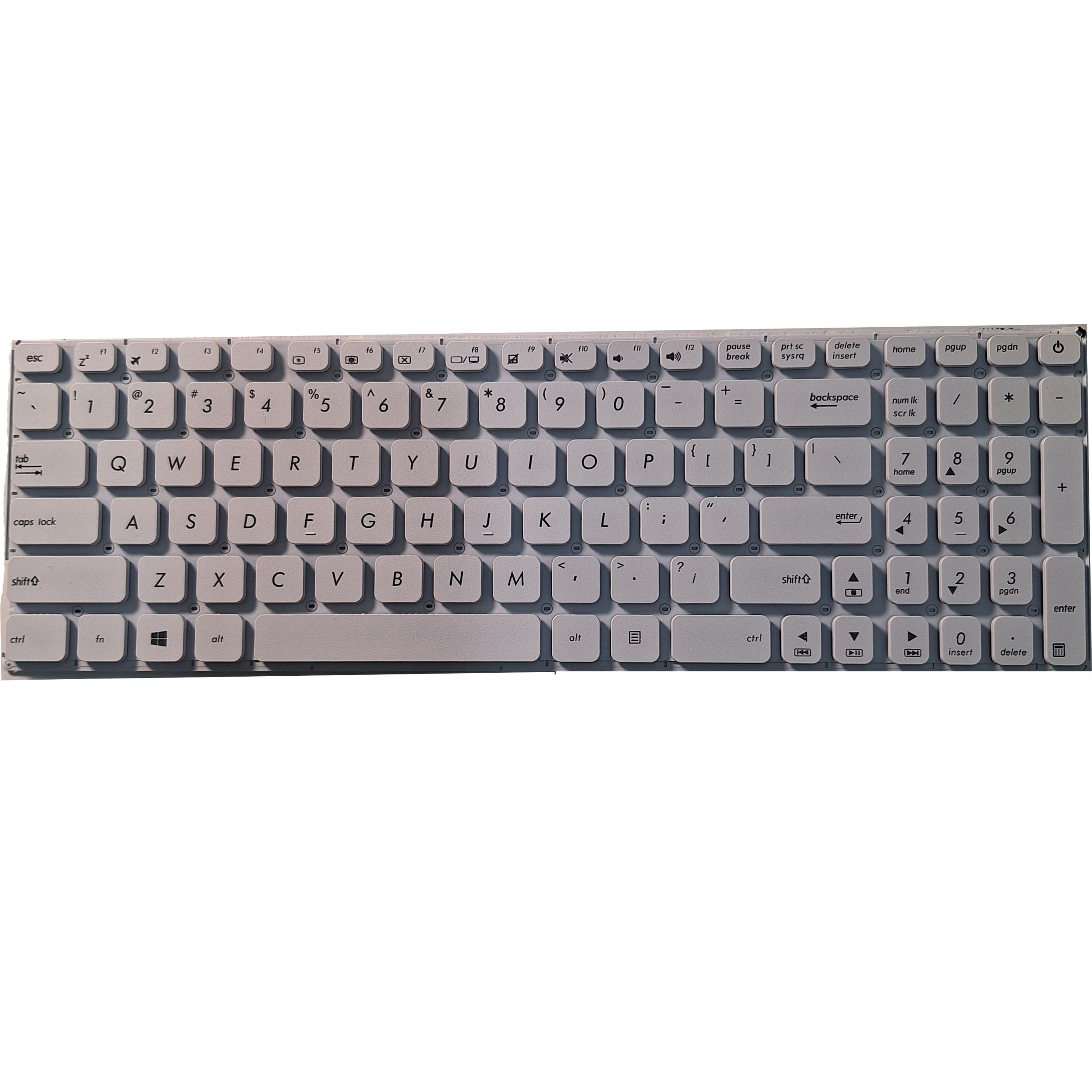 5006 KEYBOARD ASUS X541 WHITE - Image 1