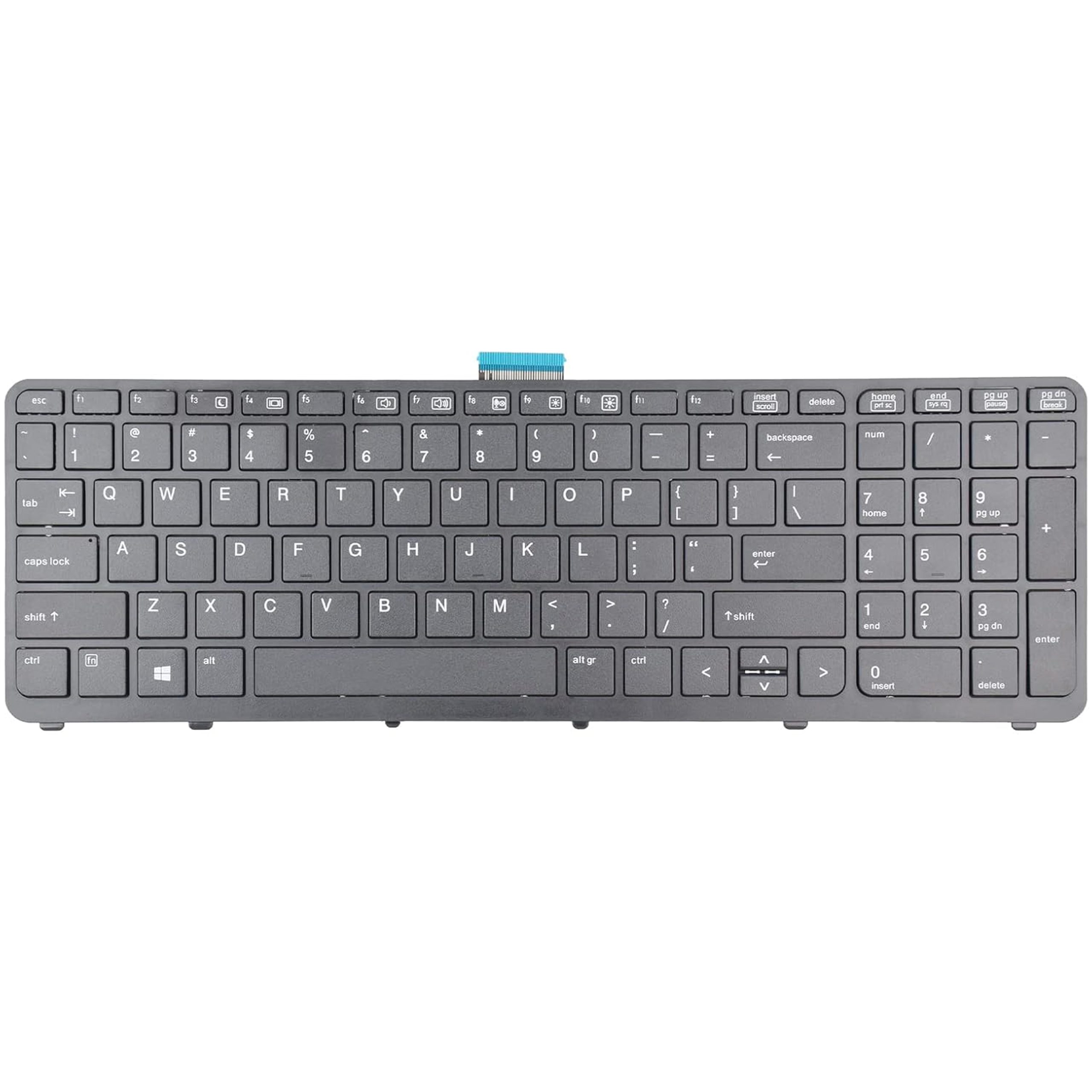 108001018 KEYBOARD LAPTOP HP PROBOOK 4540 BLACK - Image 1