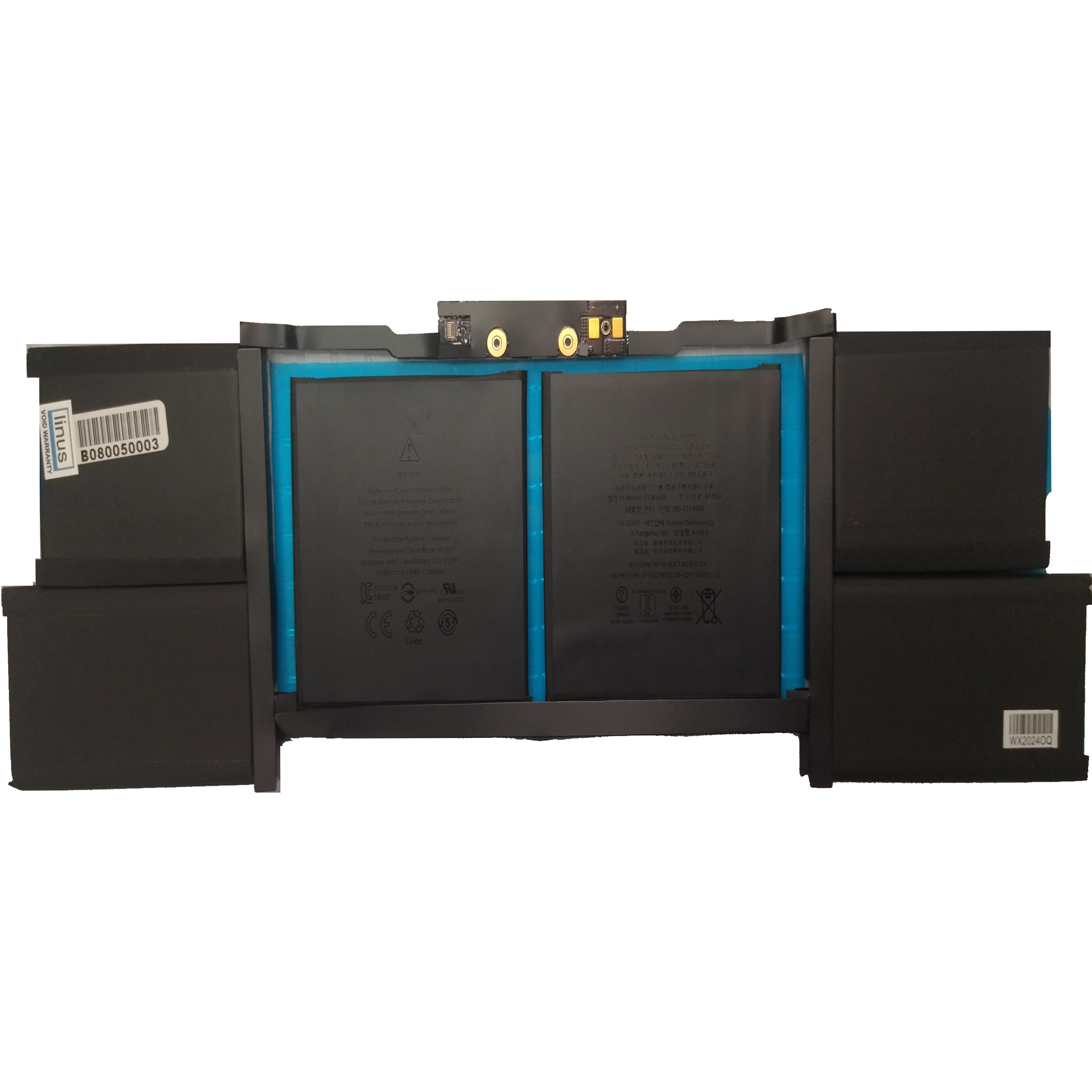 8005 APPLE BATTERY 1953 7336MAH - Image 1