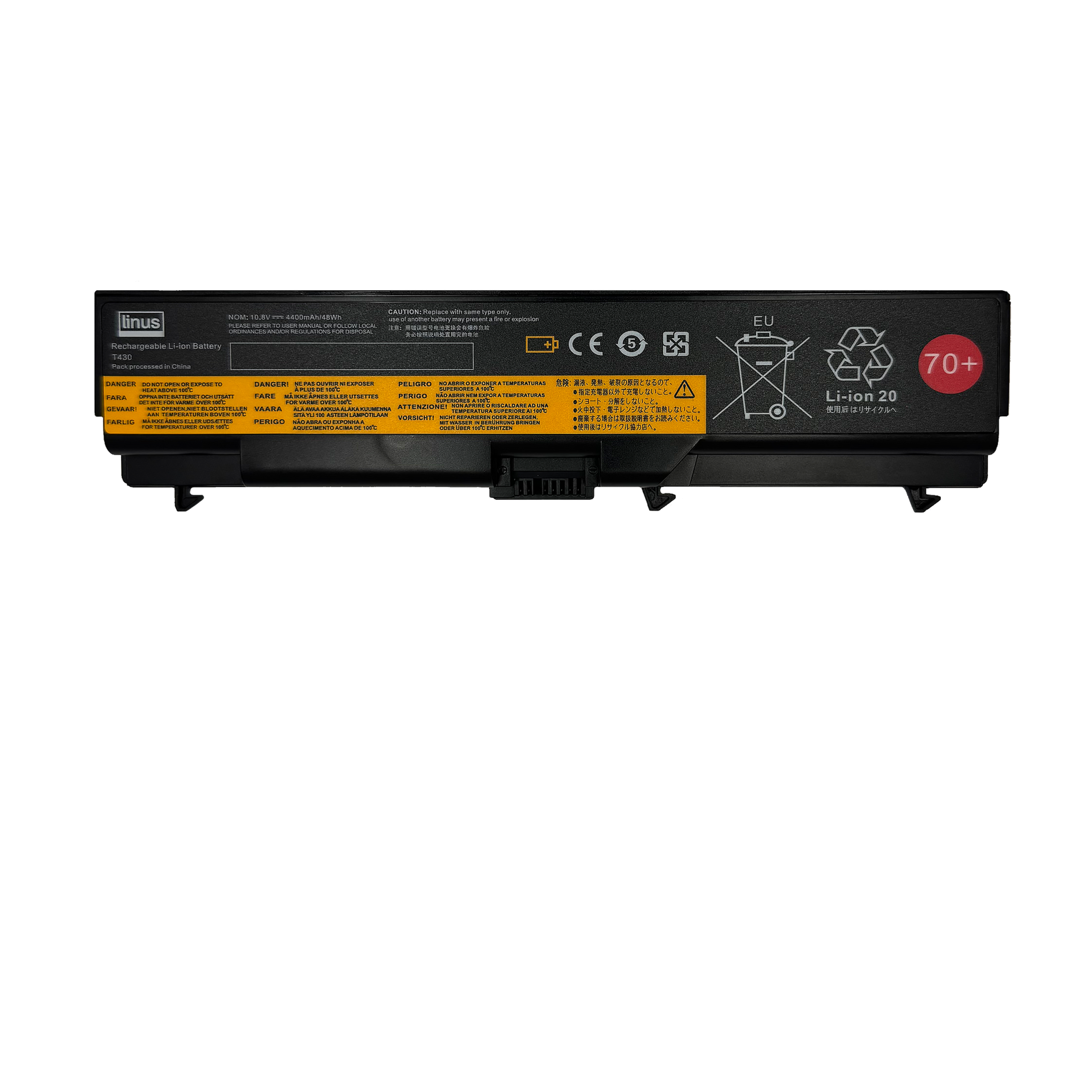 102007031 LENOVO BATTERY T430 4400MAH - Image 1