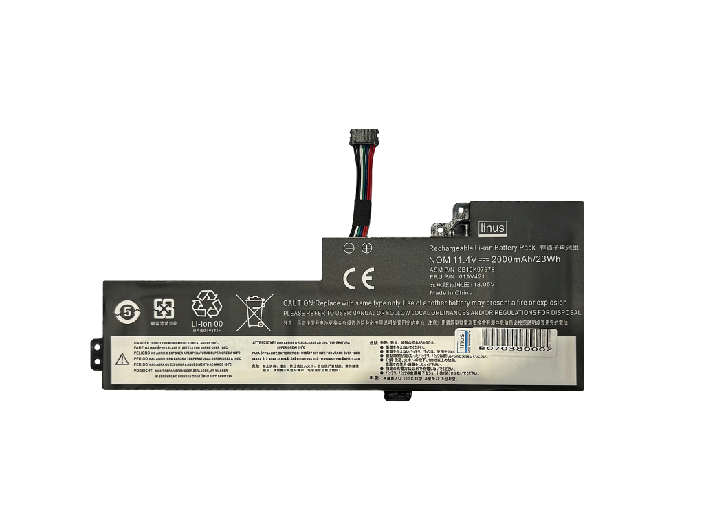 LENOVO BATTERY T480 2000MAH