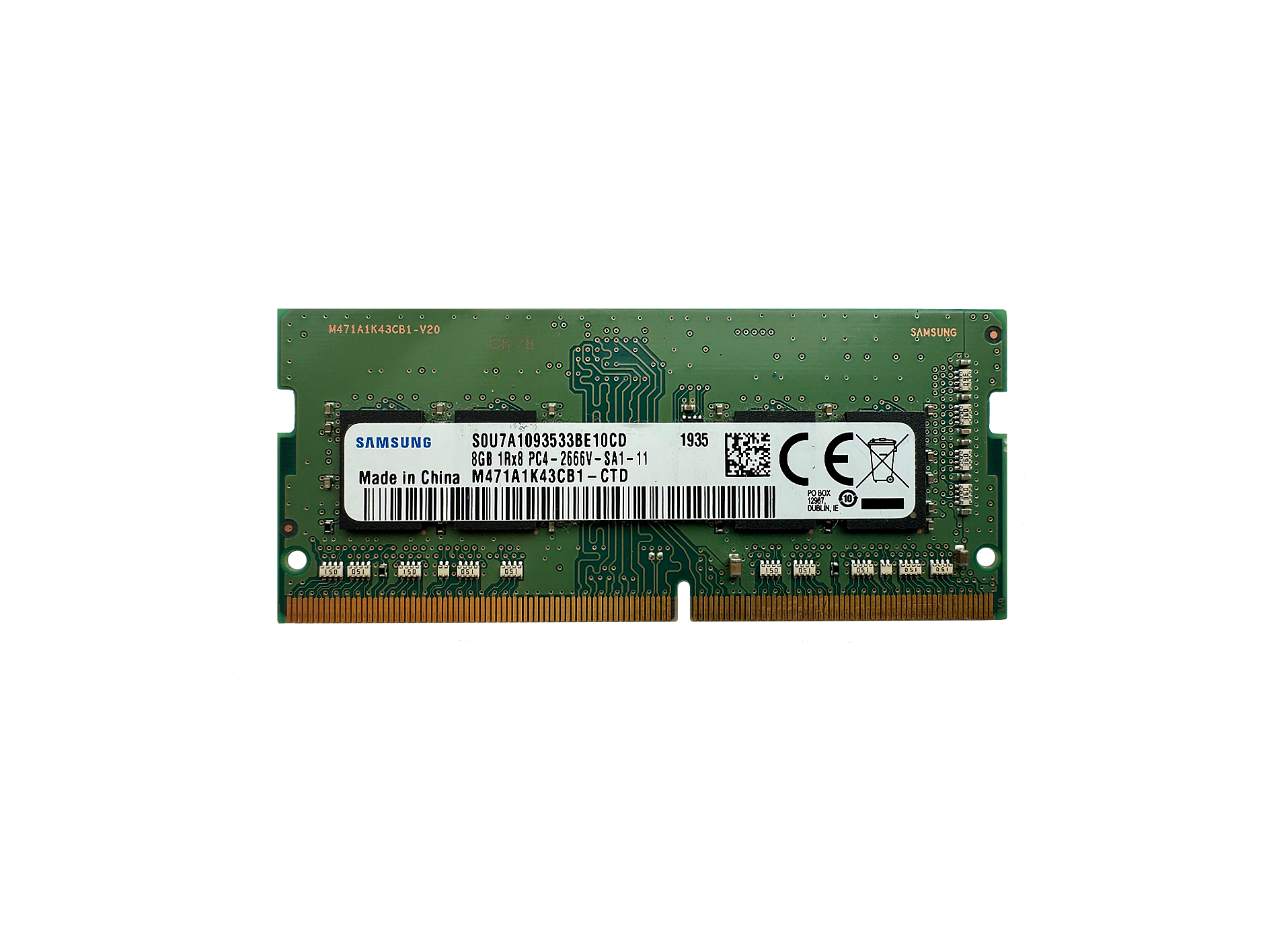 105005 RAM 8G DDR4 2666 PC4 - Image 1