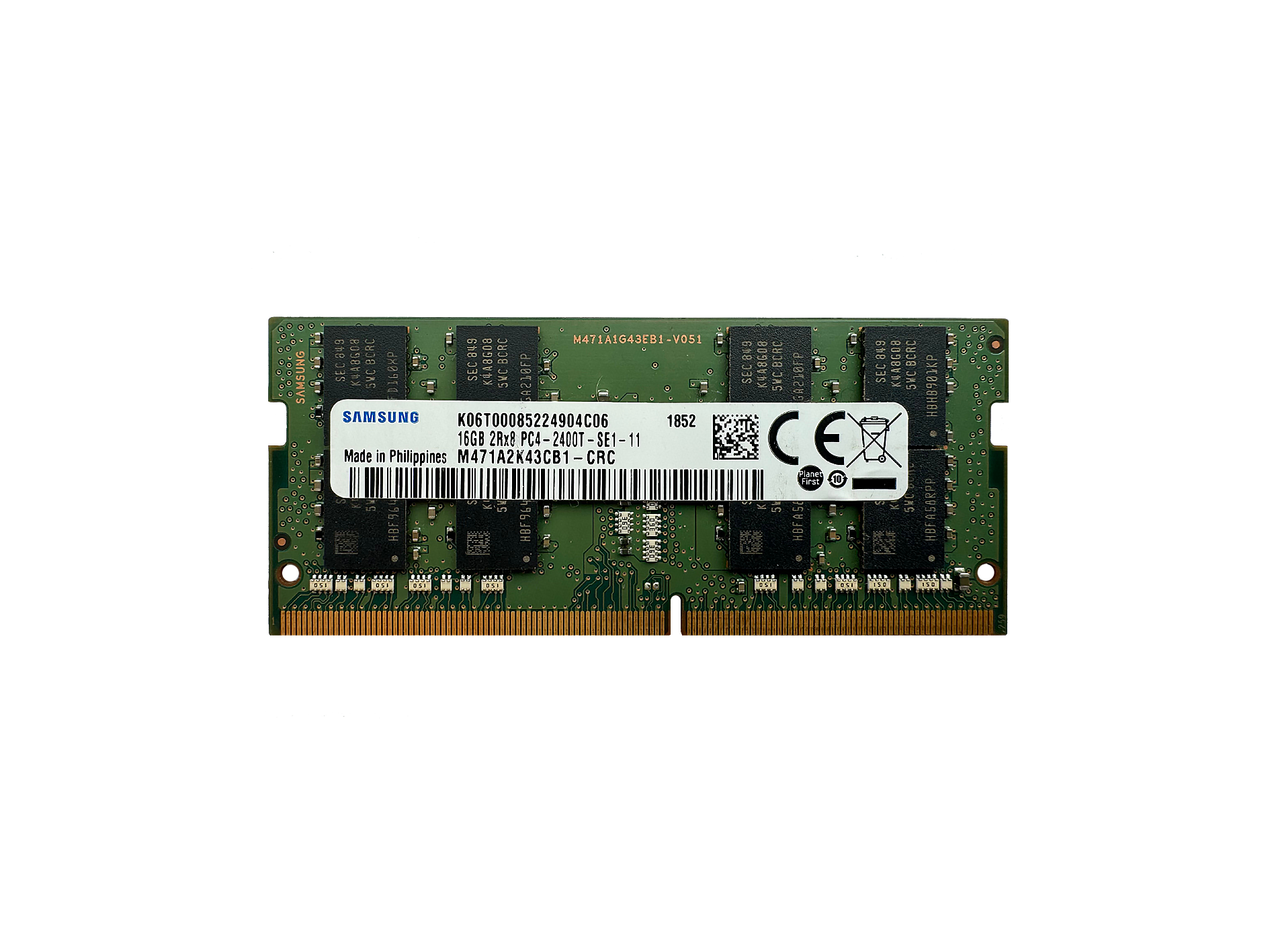 105007 RAM 16G DDR4 2400 PC4